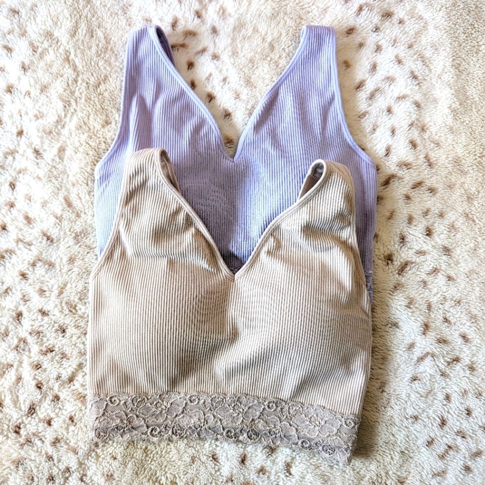 Maurices, Longline Lace Bralettes, Medium, Set Of 2, Women's